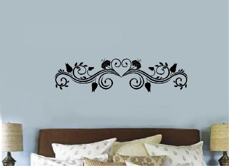 wall sticker bed back1
